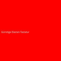 G&uuml;nstige Elastan-Tastatur