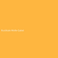 Rustikale Wolle-Gabel