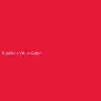 Rustikale Wolle-Gabel