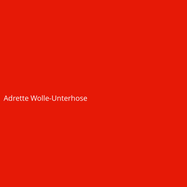 Adrette Wolle-Unterhose