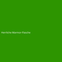 Herrliche Marmor-Flasche
