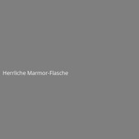 Herrliche Marmor-Flasche