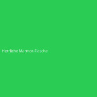 Herrliche Marmor-Flasche