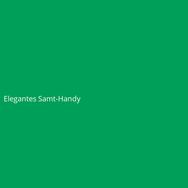 Elegantes Samt-Handy