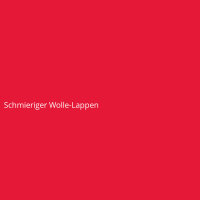 Schmieriger Wolle-Lappen