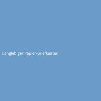Langlebiger Papier-Briefkasten
