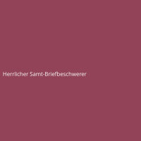 Herrlicher Samt-Briefbeschwerer