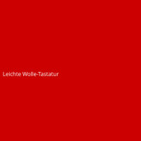 Leichte Wolle-Tastatur