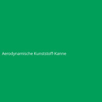 Aerodynamische Kunststoff-Kanne