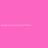Aerodynamische Kunststoff-Kanne